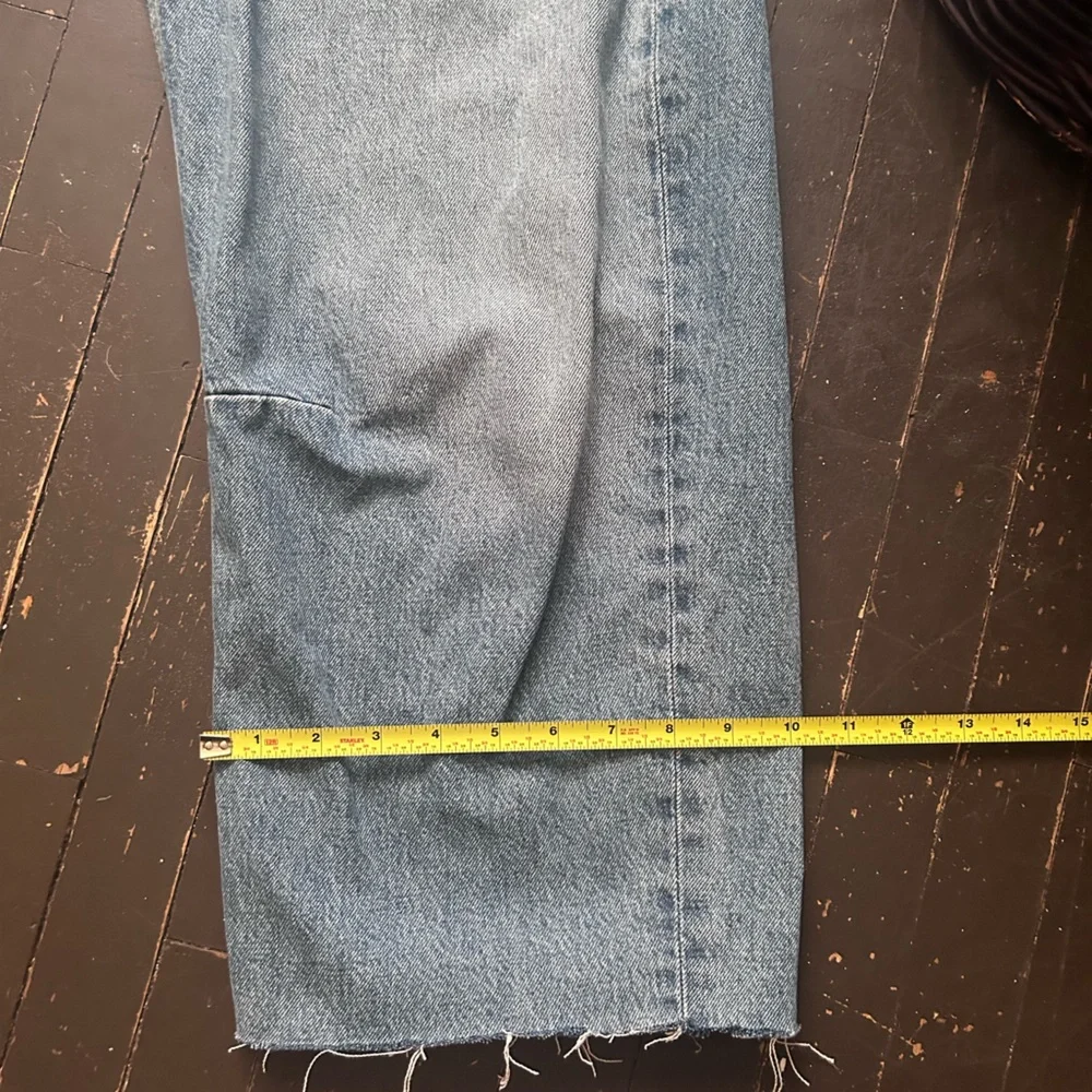 Citizens Of Humanity Miro Relaxed Wide Leg Jeans In Pacifia-RAW HEM - Picture 6 of 13